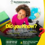 Nursery Teacher Wanted – Kadosh Pre & Primary School